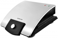 Вафельница Brayer BR2300 [750 Вт, бельгийские вафли, 2 шт, антипригарное покрытие, корпус - пластик, металл, серебристый, черный]