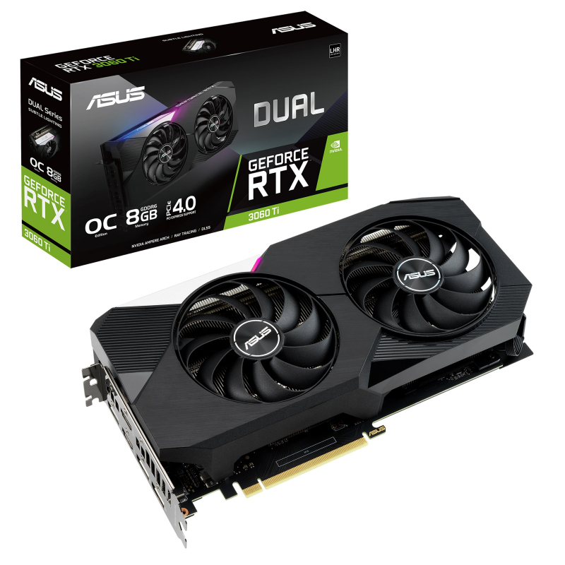 ASUS DUAL-RTX3060TI-O8G-V2 RTL