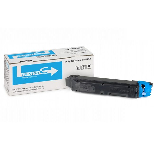 Картридж лазерный Kyocera TK-5150C 1T02NSCNL0 голубой (10000стр.)