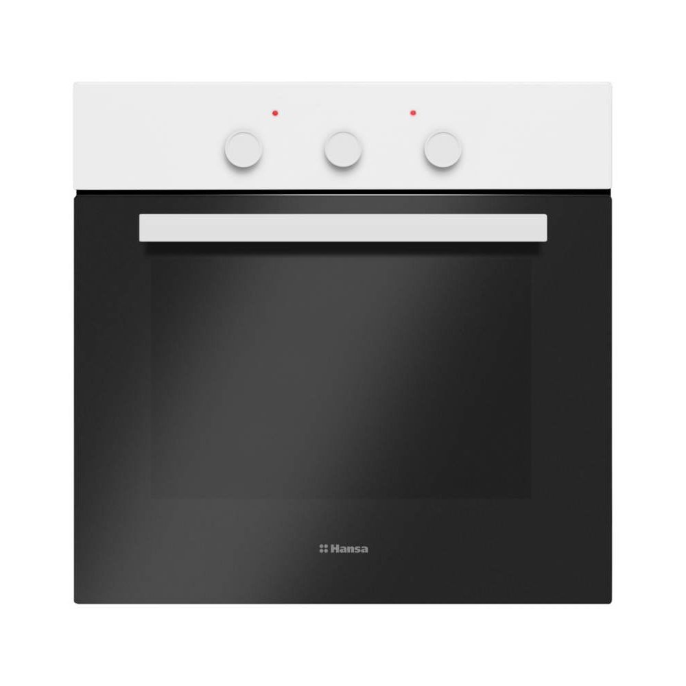 Электрический духовой шкаф Hansa BOEW64111 [67 л, эмалированная сталь, очистка паром, белый]
