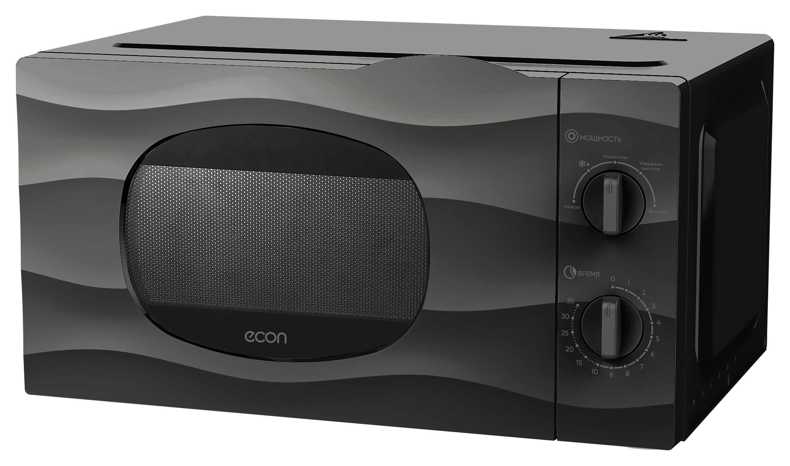 Микроволновая печь 20L SOLO BLACK ECO-2038M ECON