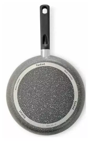 Сковорода Tefal Natural Cook 04211928 круглая 28см ручка несъемная (с крышкой) серый (9100046102)