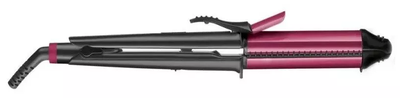 Мульти-Стайлер Rowenta CF4512F0 66Вт макс.темп.:200 черный/розовый