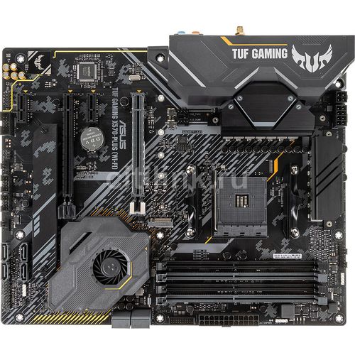 Материнская плата ASUS TUF GAMING X570-PLUS (WI-FI), SocketAM4, AMD X570, ATX, Ret