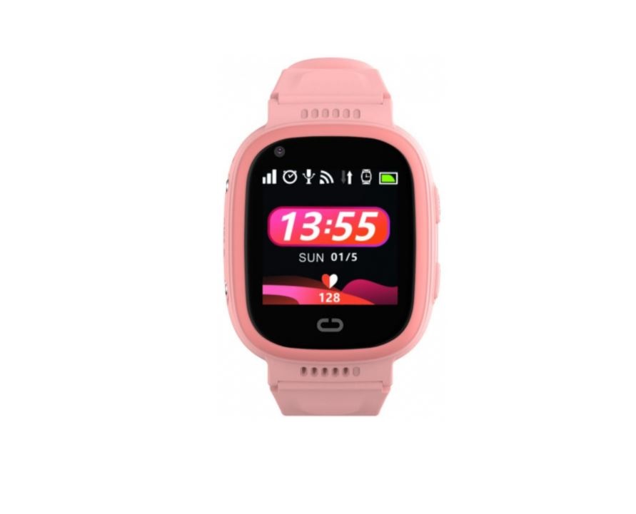 Наручный смарт-браслет JET KID Power 4G розовый