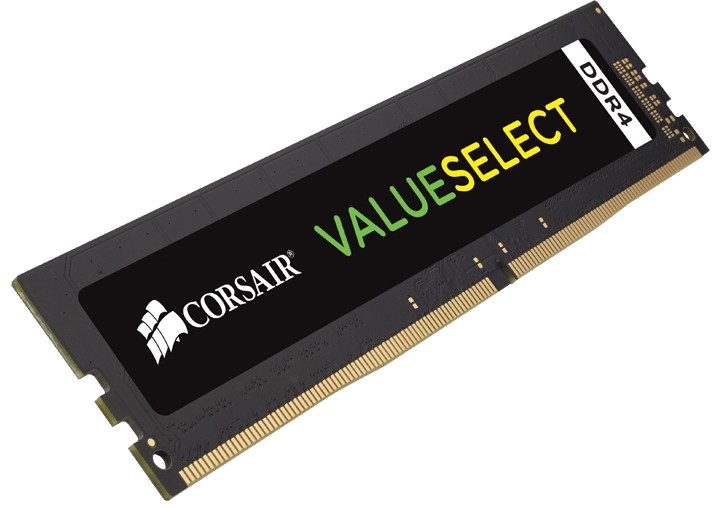 Память DDR4 16Gb 2666MHz Corsair CMV16GX4M1A2666C18 Value Select RTL PC4-19200 CL18 DIMM