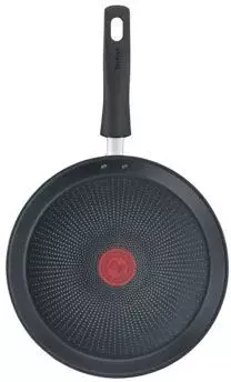 Сковорода блинная Tefal Easy Chef G2703872, 25см, без крышки, черный