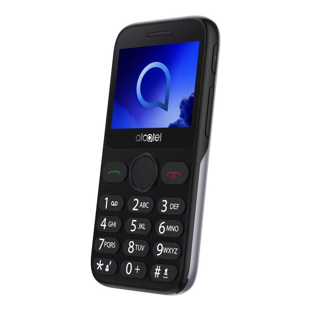 Мобильный телефон Alcatel 2019G серебристый