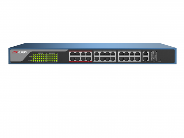 PoE-коммутатор Hikvision DS-3E0326P-E/M (B)