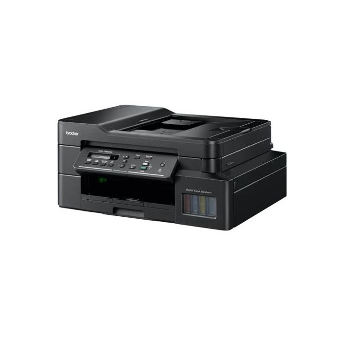 Brother DCP-T820DW МФУ, А4, цветной струйный, 17/16,5 стр/мин, 128Мб, дуплекс, ADF20,WiFi,LAN, обх.лоток 80л, старт.картр.2xBK,1xCMY(DCPT820DWR1)