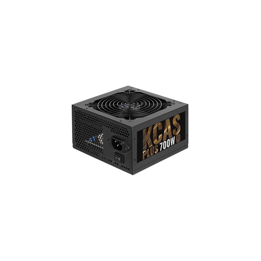 Блок питания Aerocool 700W Retail KCAS PLUS 700W ATX12V Ver.2.4, 80+ Bronze, fan 12cm, 550mm cable, 20+4P, 4+4P, PCIe 6+2P x4, PATA x4, SATA x7