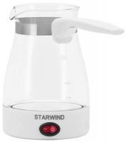 Кофеварка-электрическая турка Starwind STG6050, 600 Вт, белый