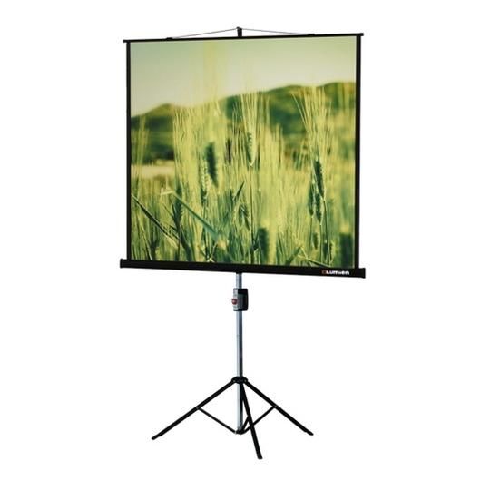 Экран на штативе Lumien Master View 127x127 см Matte White FiberGlass черн. кайма по периметру, устойчивый штатив 1:1