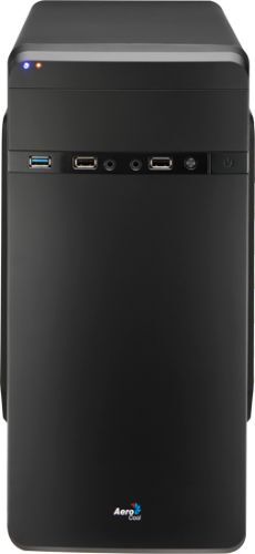 Корпус AEROCOOL Qs-180 MiniTower без Б/П MicroATX MiniITX Цвет черный 4713105952919