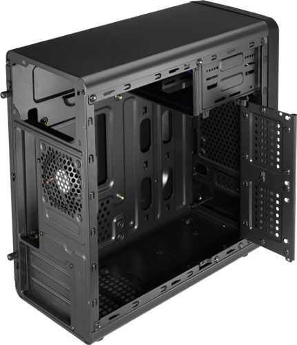 Корпус AEROCOOL Qs-180 MiniTower без Б/П MicroATX MiniITX Цвет черный 4713105952919