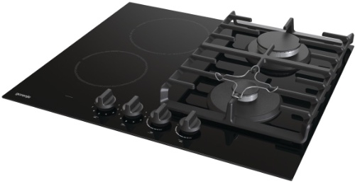 Газовая варочная панель Gorenje GCE691BSC,  независимая,  черный