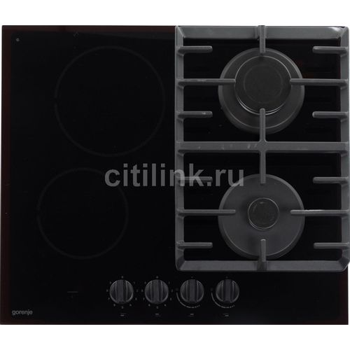 Газовая варочная панель Gorenje GCE691BSC,  независимая,  черный