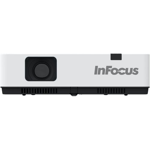 Проектор INFOCUS [IN1024] 3LCD, 4000 lm,XGA,1.481.78:1,50000:1, (Full 3D),16W, 3.5mm in,Composite video,Component,VGA IN х2, HDMI IN, Audio in(RCAх2), USB-A, USB B х2, VGA out, Audio 3.5mm out, лампа 20000ч.(ECO mode), RJ45,RS232, PJLink,31дБ, 3,3 кг