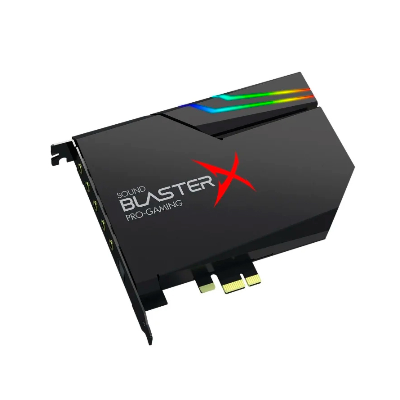 Звуковая карта Creative PCI-E BlasterX AE-5 Plus (BlasterX Acoustic Engine) 5.1 Ret