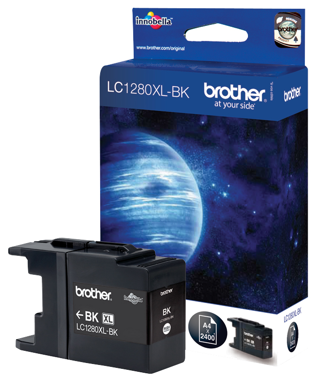 Картридж струйный Brother LC1280XLBK черный для Brother MFC-J6510DW/J6910DW
