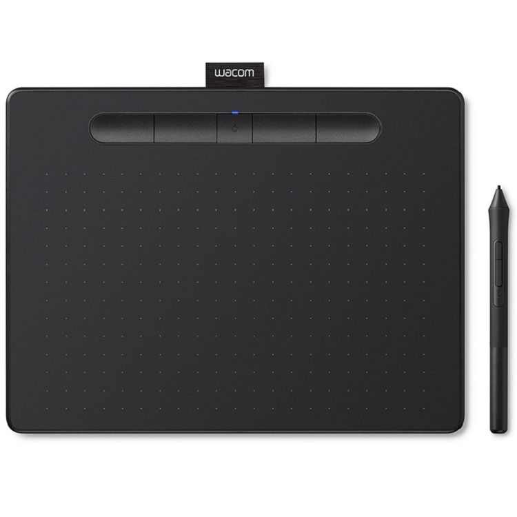 Графический планшет Wacom Intuos S Bluetooth Black цвет черный