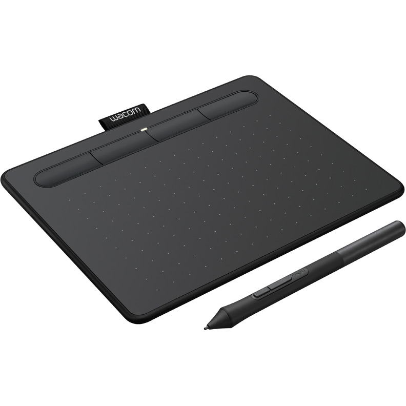 Графический планшет Wacom Intuos S Bluetooth Black цвет черный