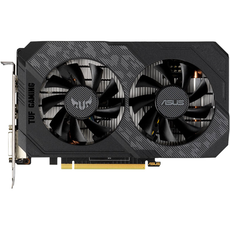 Видеокарта Asus PCI-E TUF-GTX1650-4GD6-GAMING NVIDIA GeForce GTX 1650 4096Mb 128bit GDDR6 1410/6001 DVIx1/HDMIx1/DPx1/HDCP Ret