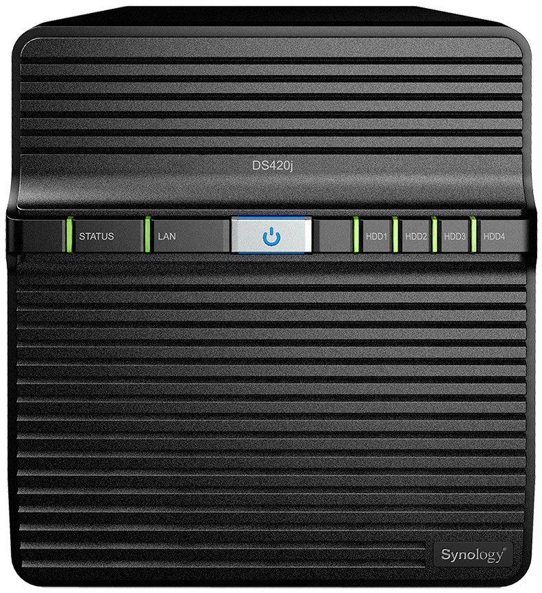 Сетевой накопитель Synology DS420j без HDD