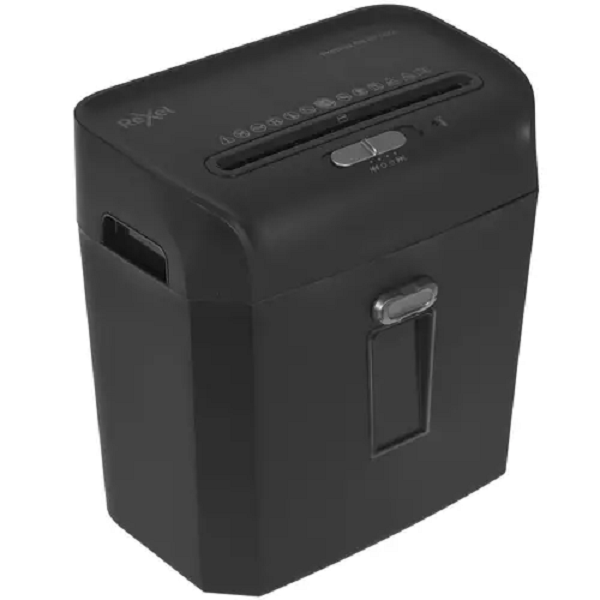 Шредер Rexel Promax QS 6/12 X EU черный (секр.P-4) фрагменты 6лист. 12лтр. скрепки скобы пл.карты