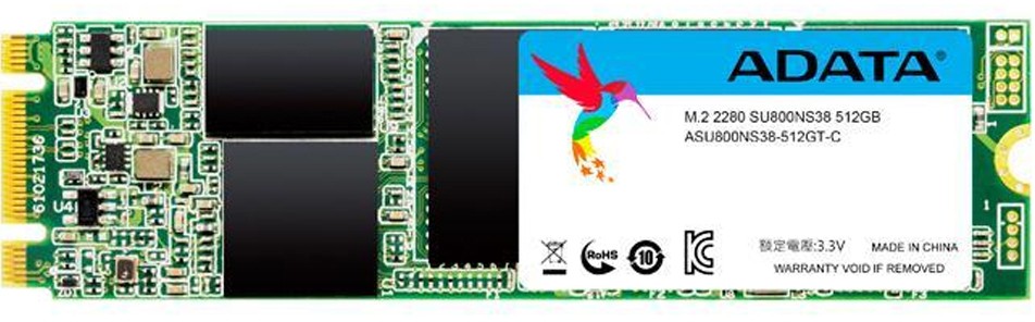 Твердотельный накопитель ADATA Ultimate SU650 512 ГБ ASU650NS38-512GT-C
