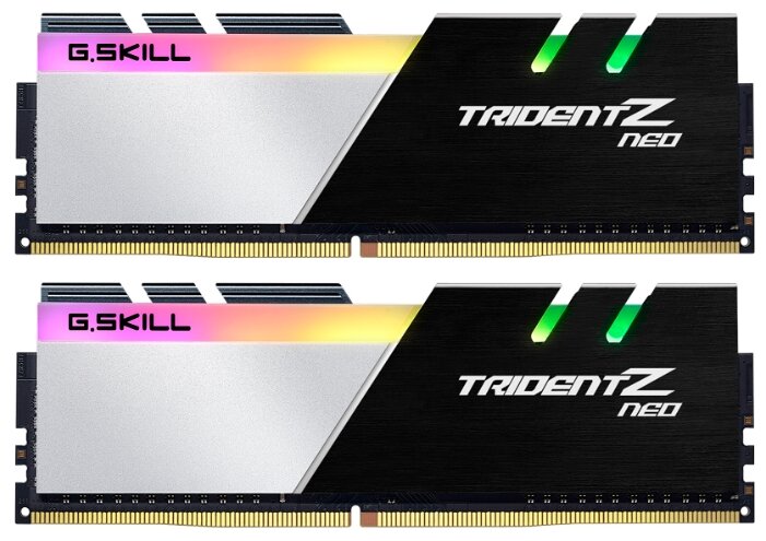 Модуль памяти DDR4 G.SKILL TRIDENT Z NEO 16GB (2x8GB) 3200MHz CL16 (16-18-18-38) 1.35V / F4-3200C16D-16GTZN