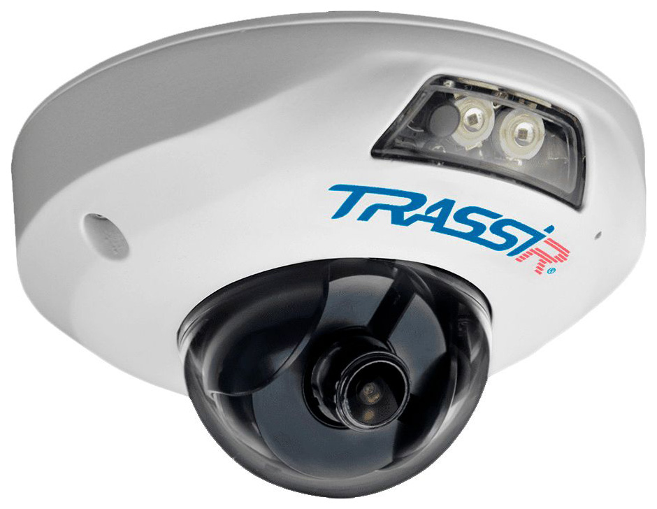 Камера видеонаблюдения IP Trassir TR-D4121IR1 3.6-3.6мм цв. корп.:белый (TR-D4121IR1 (3.6 MM))
