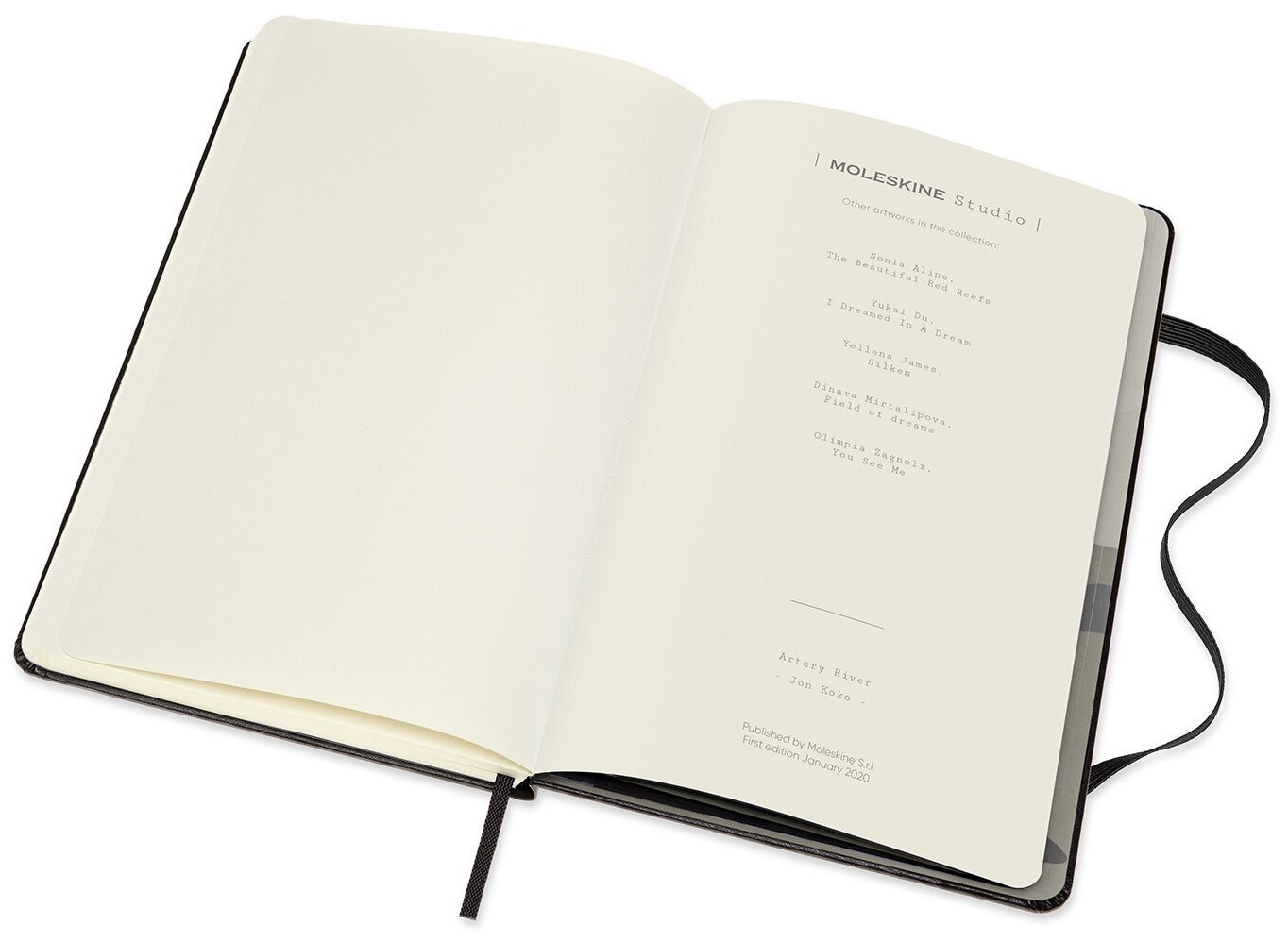 Блокнот Moleskine STUDIO MS01JKQP060 130х210мм 240стр. линейка Jon Koko