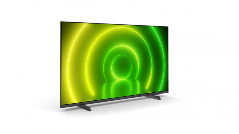 43" Телевизор Philips 43PUS7406/60, 4K Ultra HD, черный, SMART TV, Android