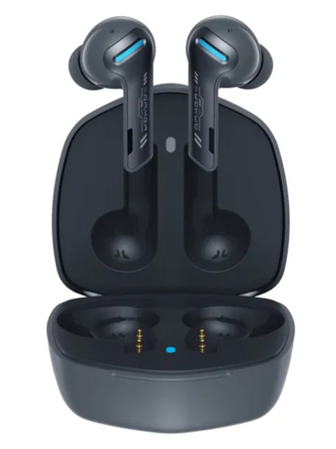 Гарнитура вкладыши QCY G1 серый беспроводные bluetooth в ушной раковине (BH21G1A)