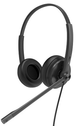 Гарнитура проводная Yealink UH34 Dual UC черный