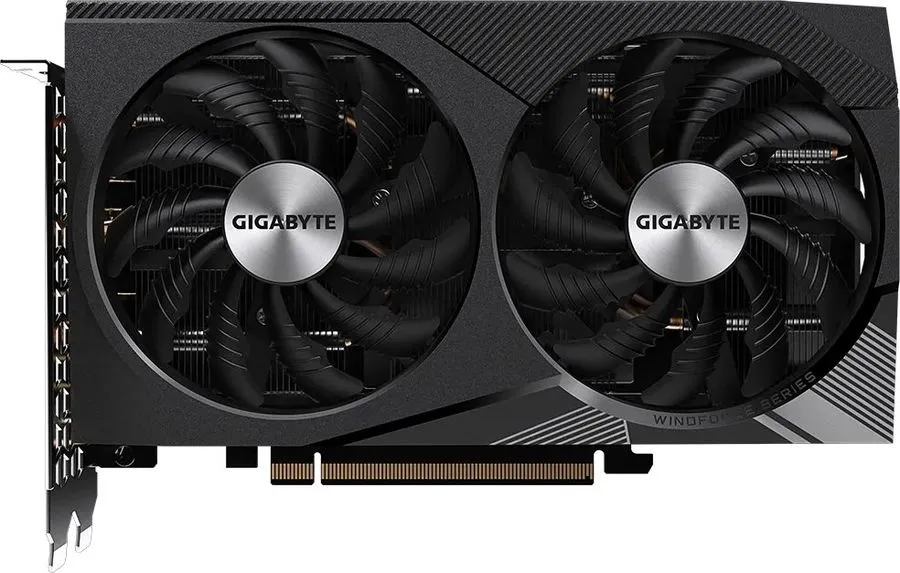 Видеокарта Gigabyte PCI-E 4.0 GV-N306TWF2OC-8GD NVIDIA GeForce RTX 3060Ti 8192Mb 256 GDDR6 1680/14000 HDMIx2 DPx2 HDCP Ret