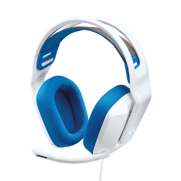 Гарнитура Logitech Headset G335 Wired  White Gaming  -3.5 мм