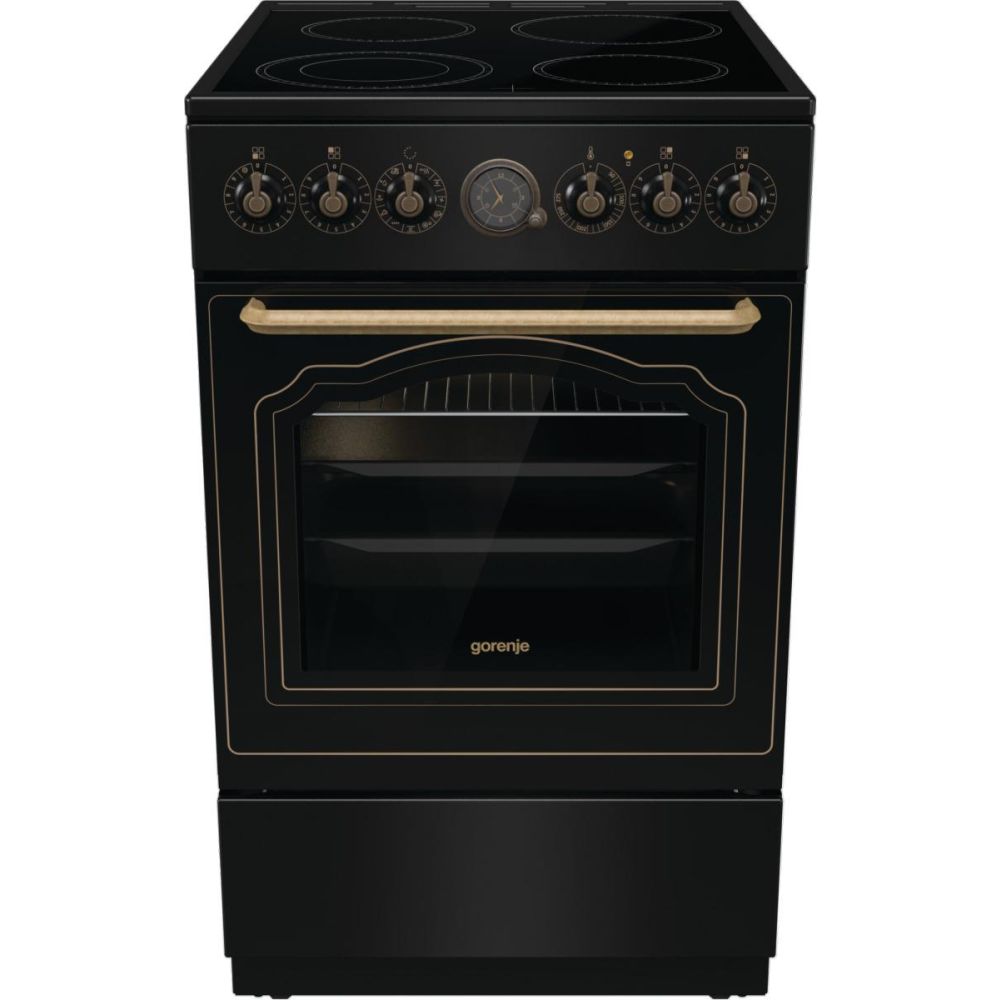 Плита Электрическая Gorenje GECS5B70CLB черный стеклокерамика (без крышки)