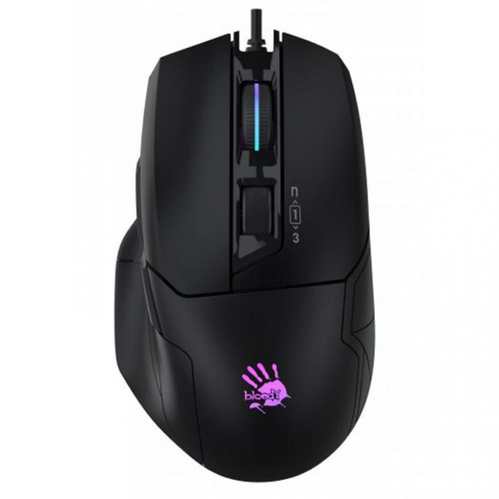 Мышь A4Tech Bloody W70 Max черный оптическая (10000dpi) USB (10but)