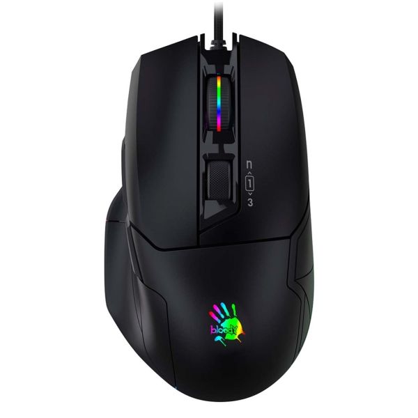 Мышь A4Tech Bloody W70 Max черный оптическая (10000dpi) USB (10but)