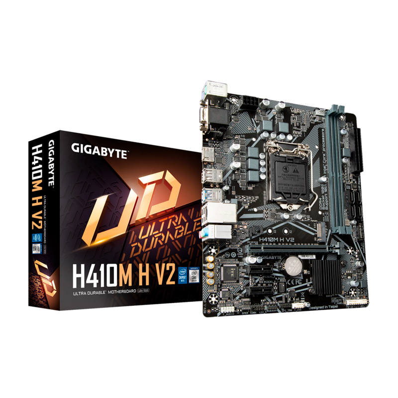 Материнская плата GIGABYTE H410M S1200 MATX H V2 GIGABYTE
