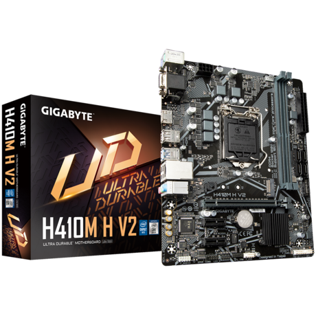 Материнская плата GIGABYTE H410M S1200 MATX H V2 GIGABYTE