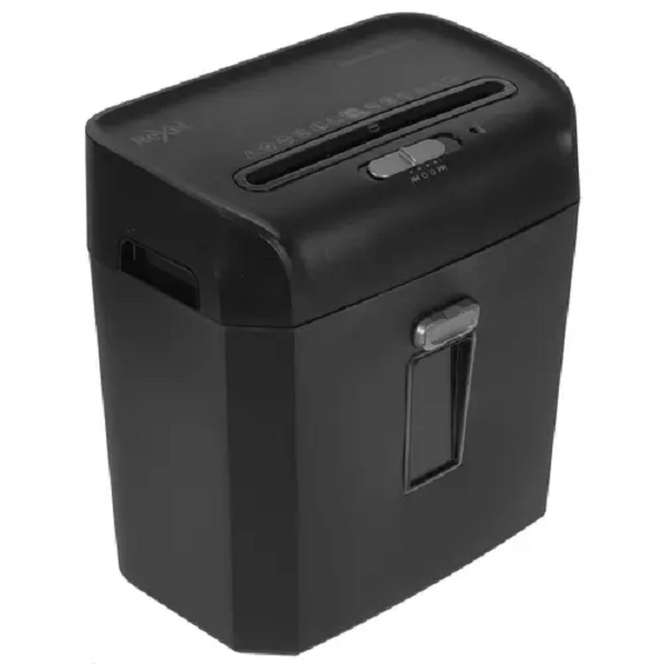 Шредер Rexel Promax QS 8/12 S EU черный (секр.Р-2) ленты 8лист. 12лтр. скрепки скобы пл.карты