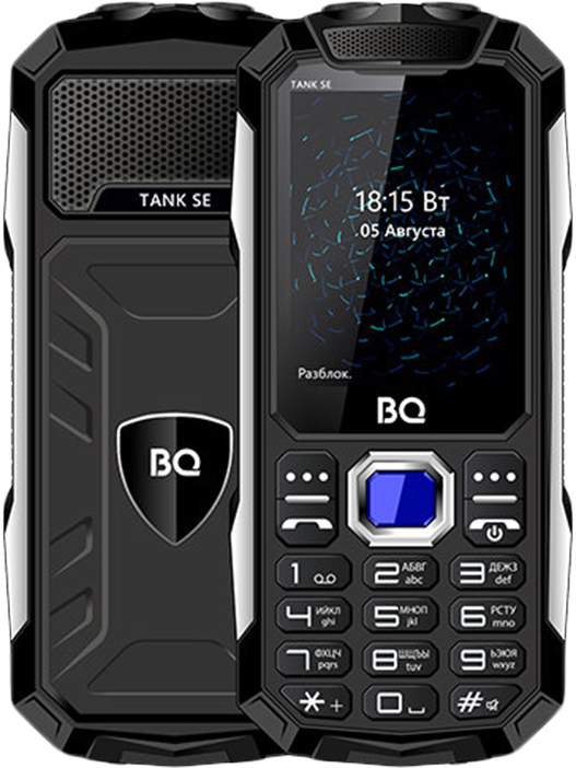 Сотовый телефон BQ 2432 Tank SE Black