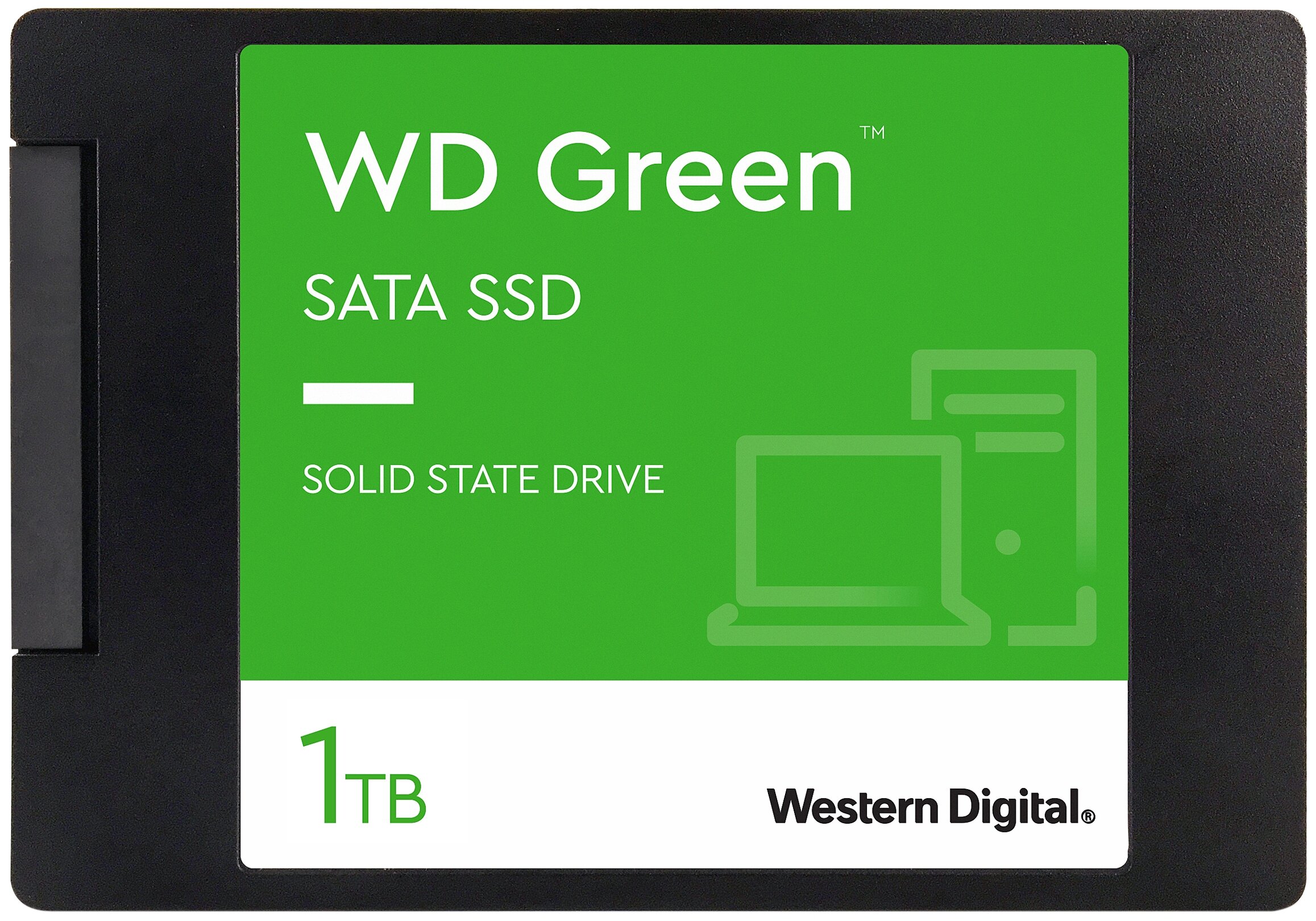 SSD жесткий диск SATA2,5" 1TB SLC GREEN WDS100T3G0A WDC