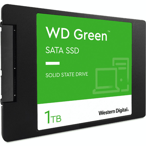 SSD жесткий диск SATA2,5" 1TB SLC GREEN WDS100T3G0A WDC