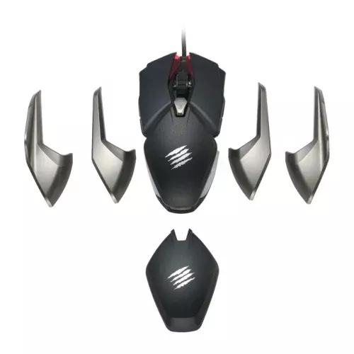 Игровая мышь чёрная Mad Catz  B.A.T. 6+