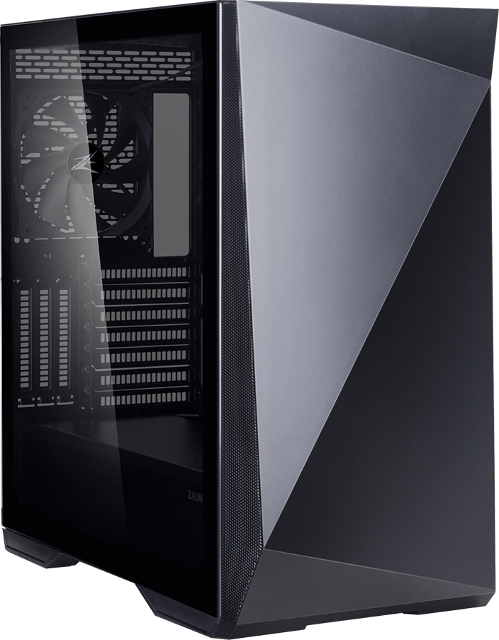 Корпус ZALMAN Z9 ICEBERG, EATX, BLACK, WINDOW