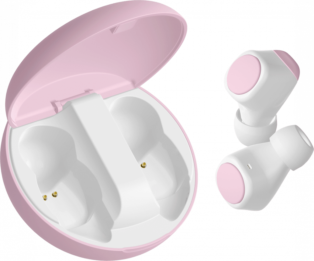 Наушники TWS GEOZON Space (pink)